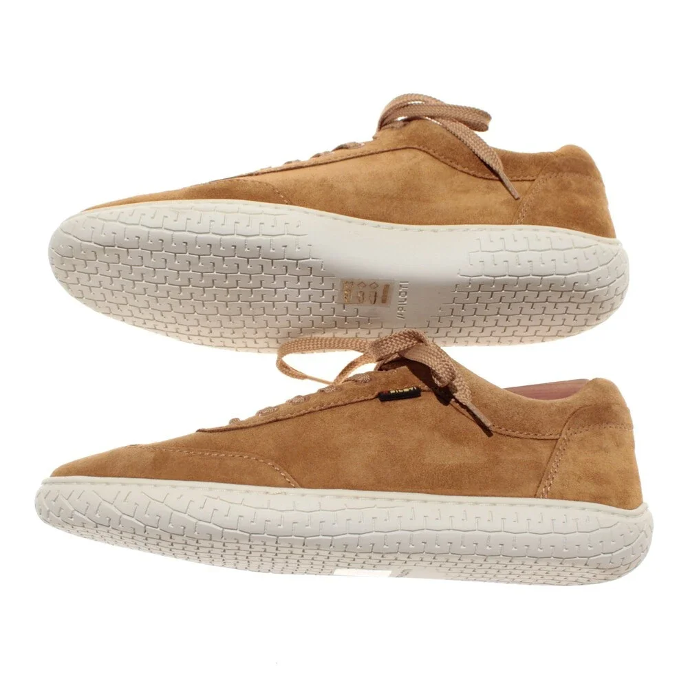 Piloti NWB Shift Lace Up Driving Sneakers Size 7 US in Light Brown Suede